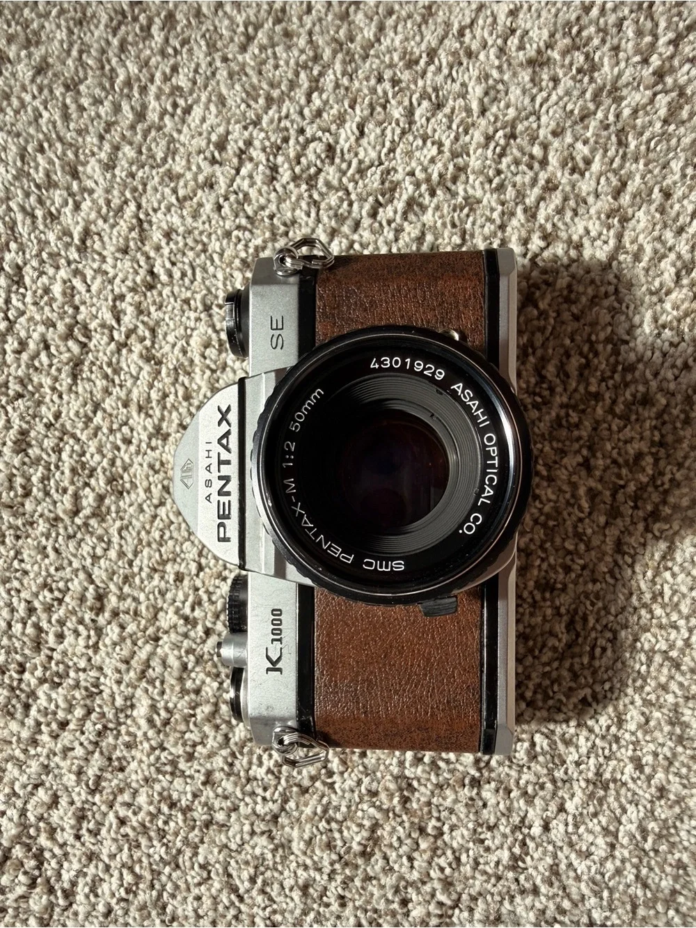 Pentax K1000 35mm Camera + 50mm Lens